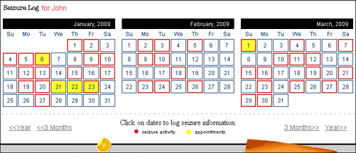 calendar tracker